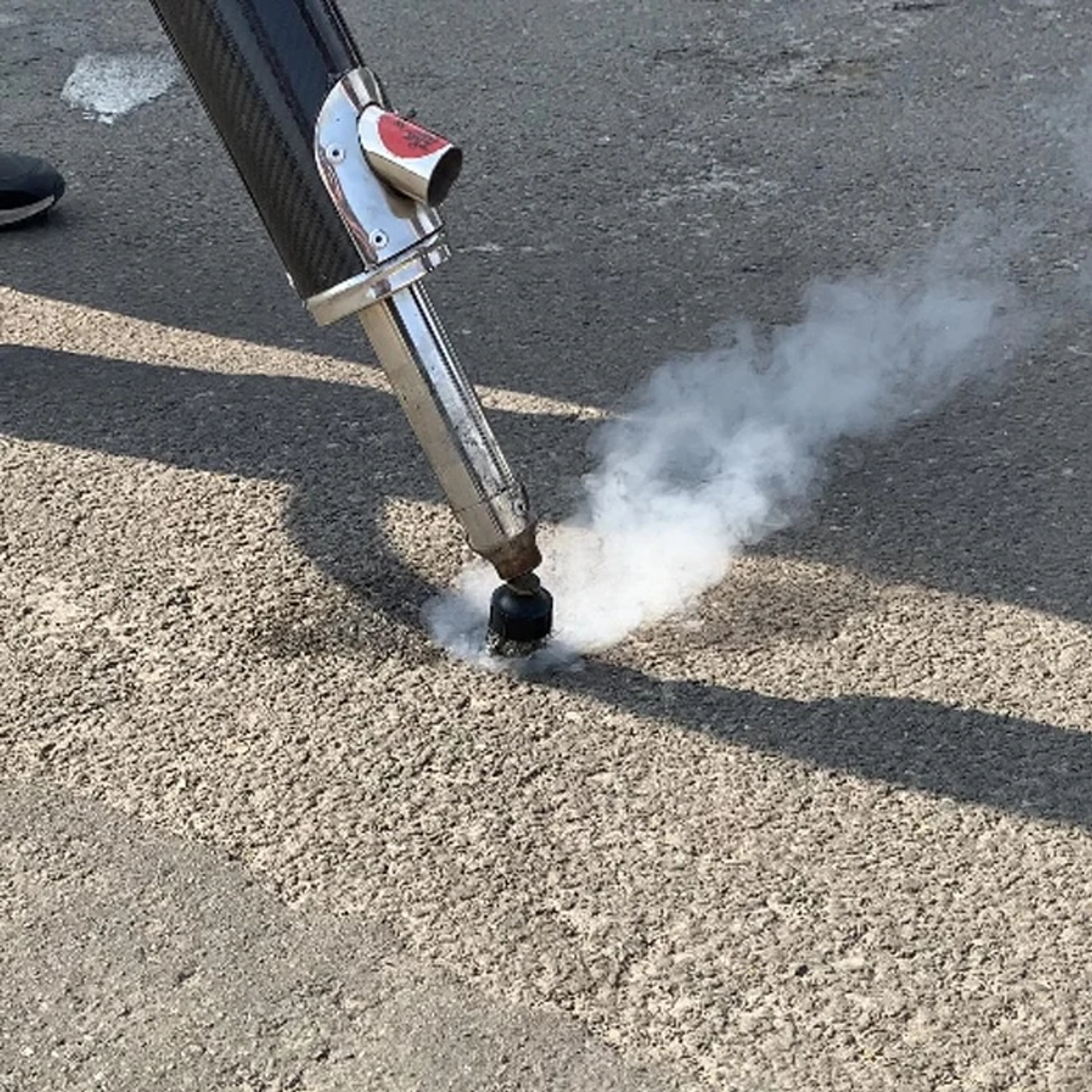 Chewing gum removal example 2